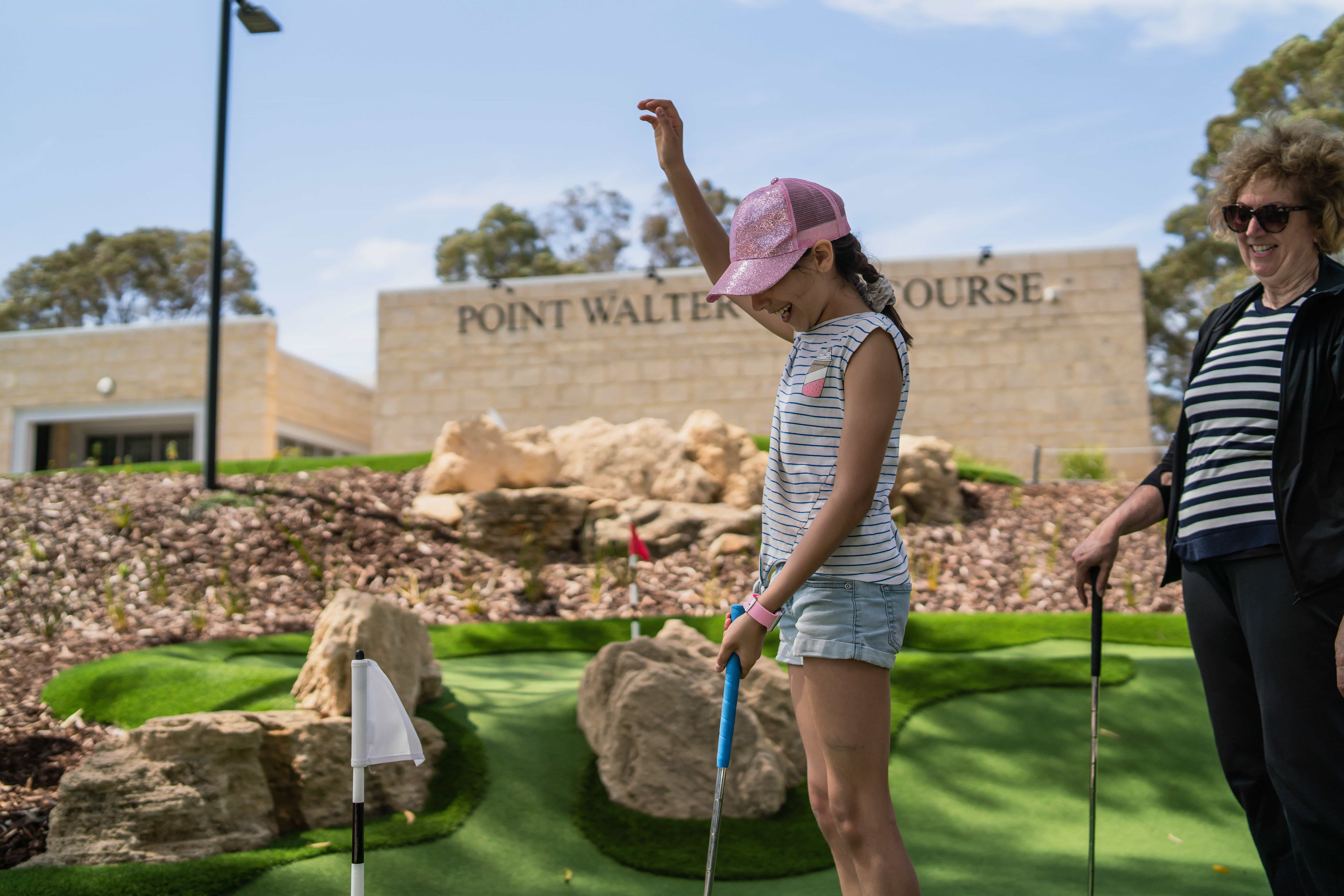 Mini Golf Perth Kids activities fun put put